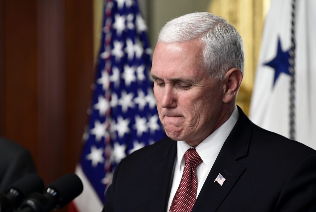 Pence-Trump is a tricky two-step