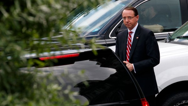 Justice Department tells Lindsey Graham Rod Rosenstein will recuse himself from oversight of Robert Mueller if ‘deemed appropriate’