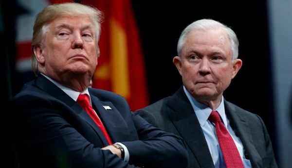 Trump calls on Jeff Sessions to end Russia probe ‘right now’