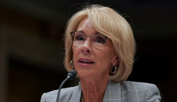 Betsy DeVos: Trump’s school safety commission won’t examine gun violence