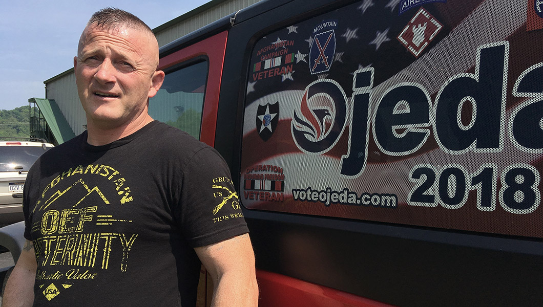‘I’d rather fight than eat’: Meet the Democrat who could flip a district Trump won by 50 points
