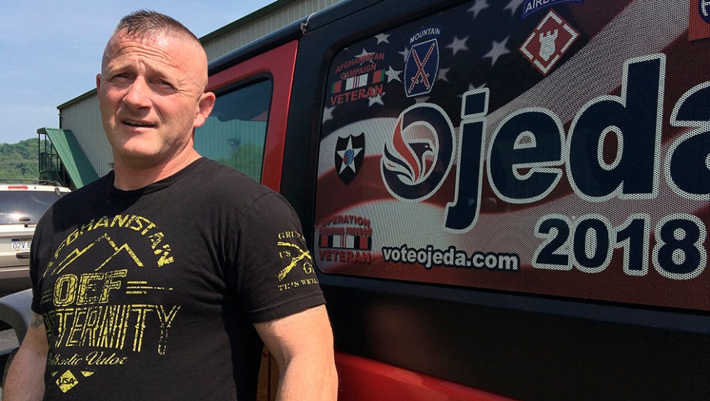 ‘I’d rather fight than eat’: Meet the Democrat who could flip a district Trump won by 50 points