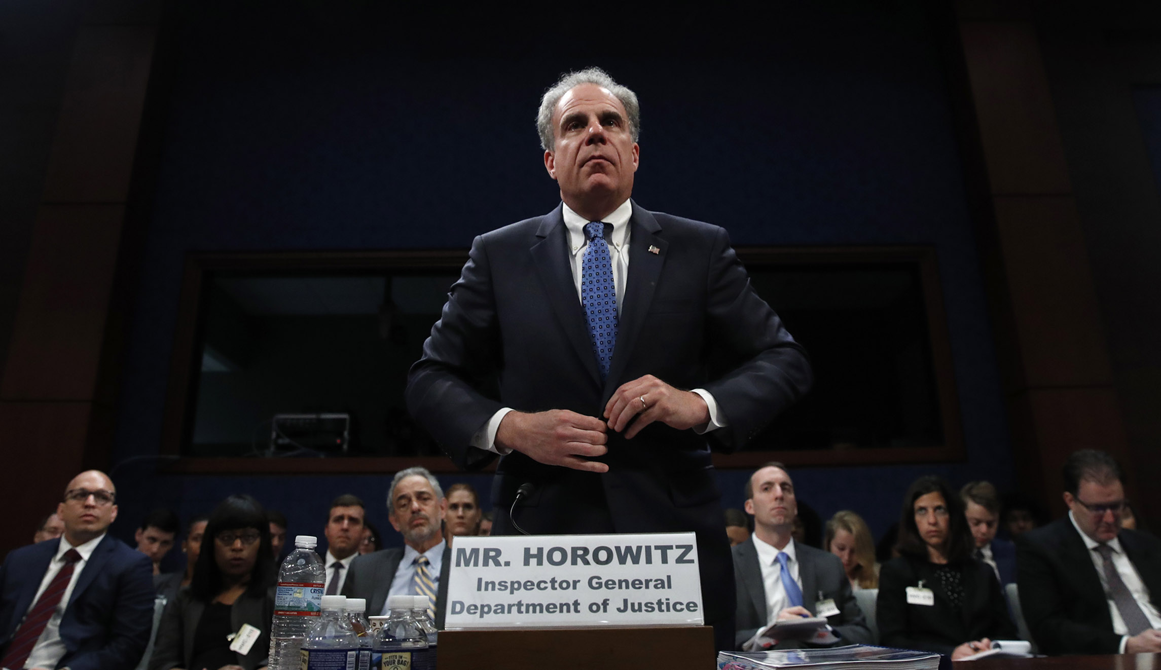 Justice Department inspector general has done separate report on James Comey