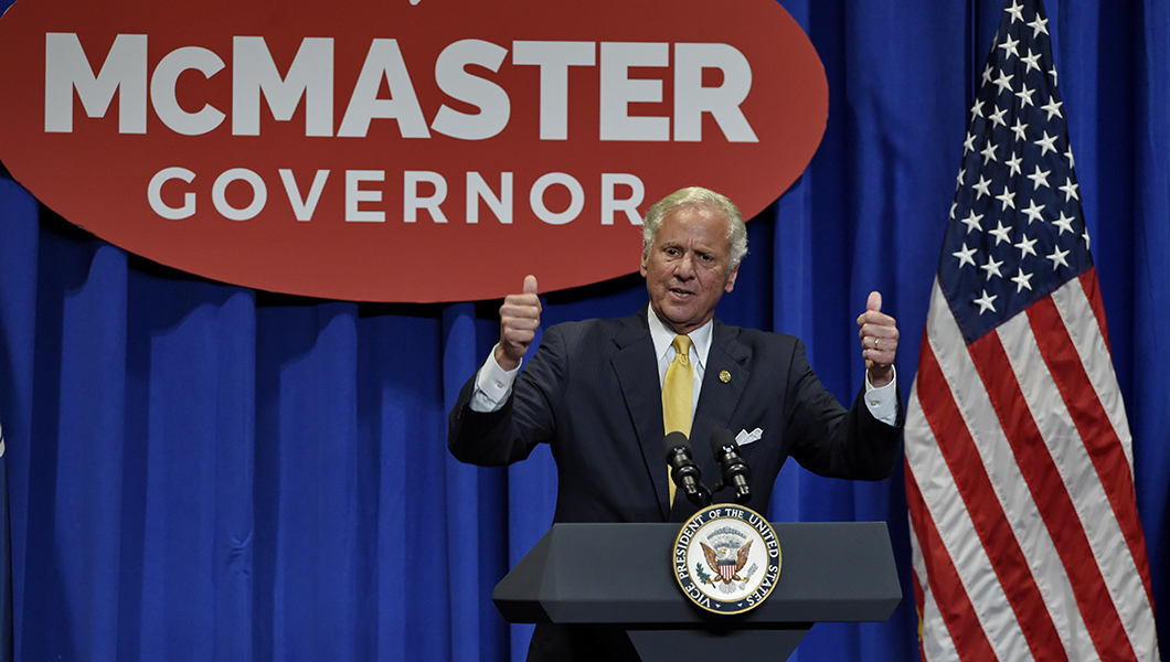 With Trump’s support, South Carolina Gov. McMaster wins primary