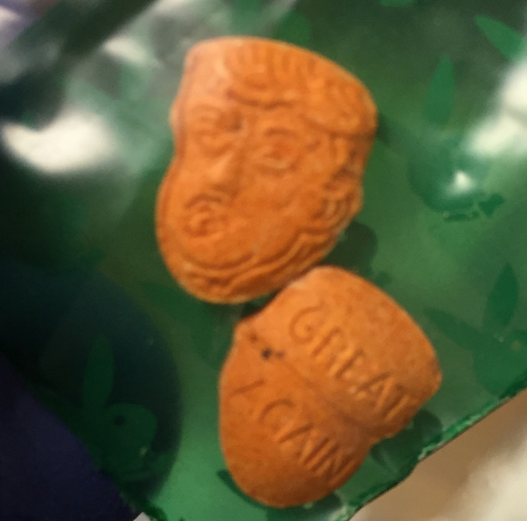 Ecstasy Pills Trump Shaped