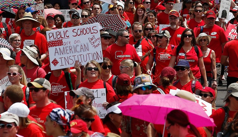 School-choice supporters won legislative passage of a 2017 law to expand Arizona's voucher program but some now aren't sure whether they want voters to approve or reject a referendum that will decide the law's fate.