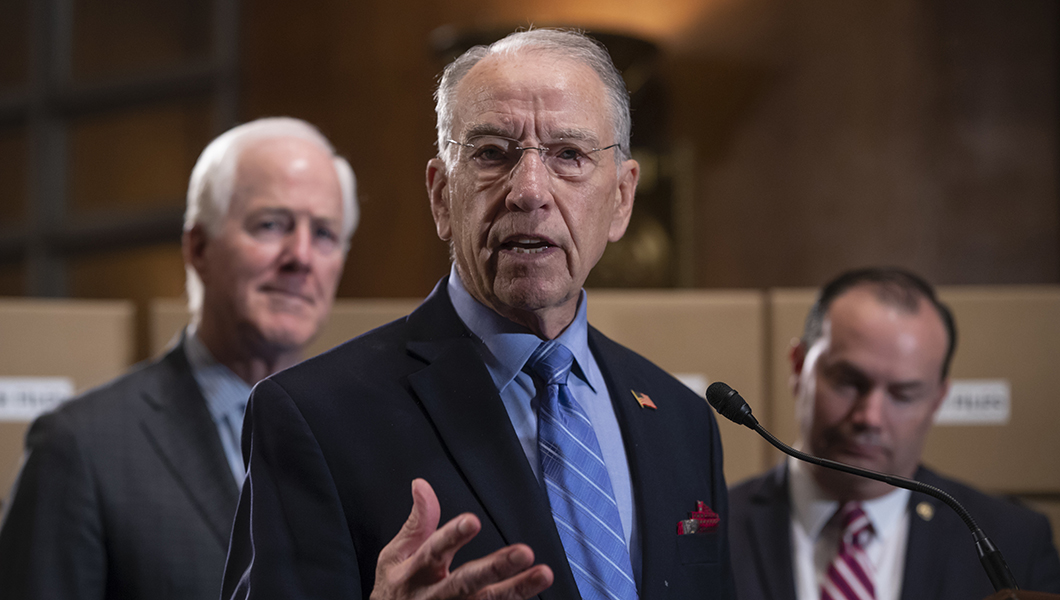 Grassley reschedules business meeting to consider judges blocked by Flake