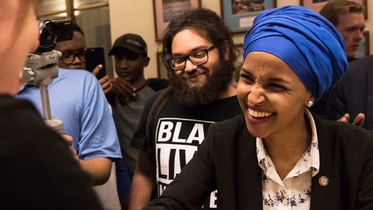 Rep. Ilhan Omar.