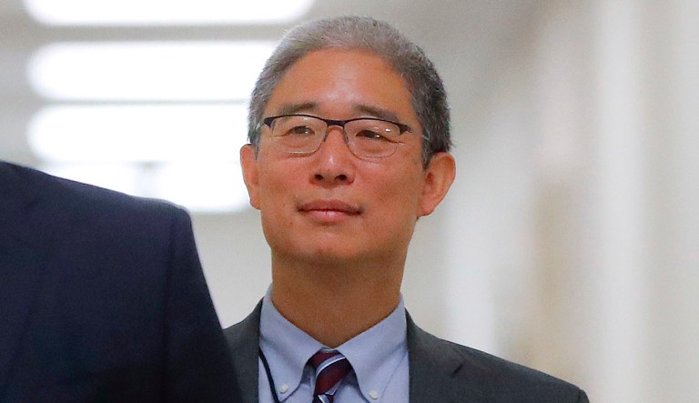 Justice Department official Bruce Ohr arrives for a closed hearing of the House Judiciary and House Oversight committees on Capitol Hill in Washington on Aug. 28, 2018.
