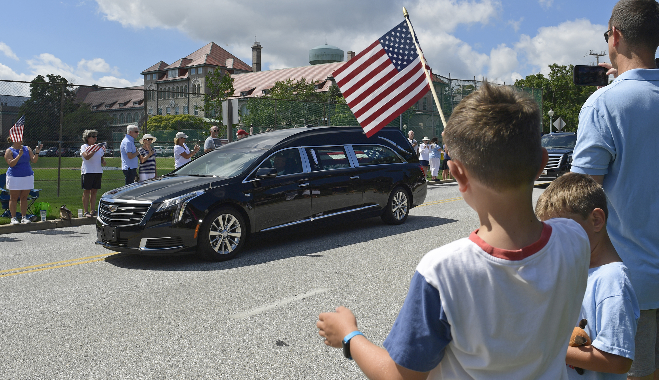 Private service for John McCain before burial at Naval Academy
