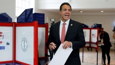 Andrew Cuomo beats back progressive challenge from Cynthia Nixon