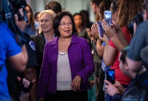 In attack on GOP, Sen. Mazie Hirono perfectly describes Keith Ellison’s handling of abuse allegations