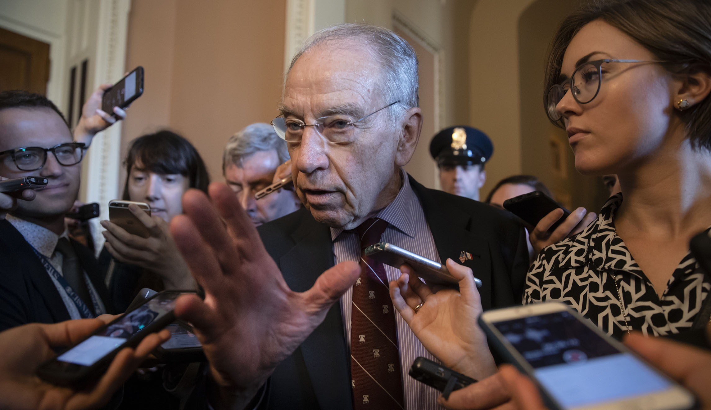 Grassley amendment to defense budget would reduce power of Pentagon think tank
