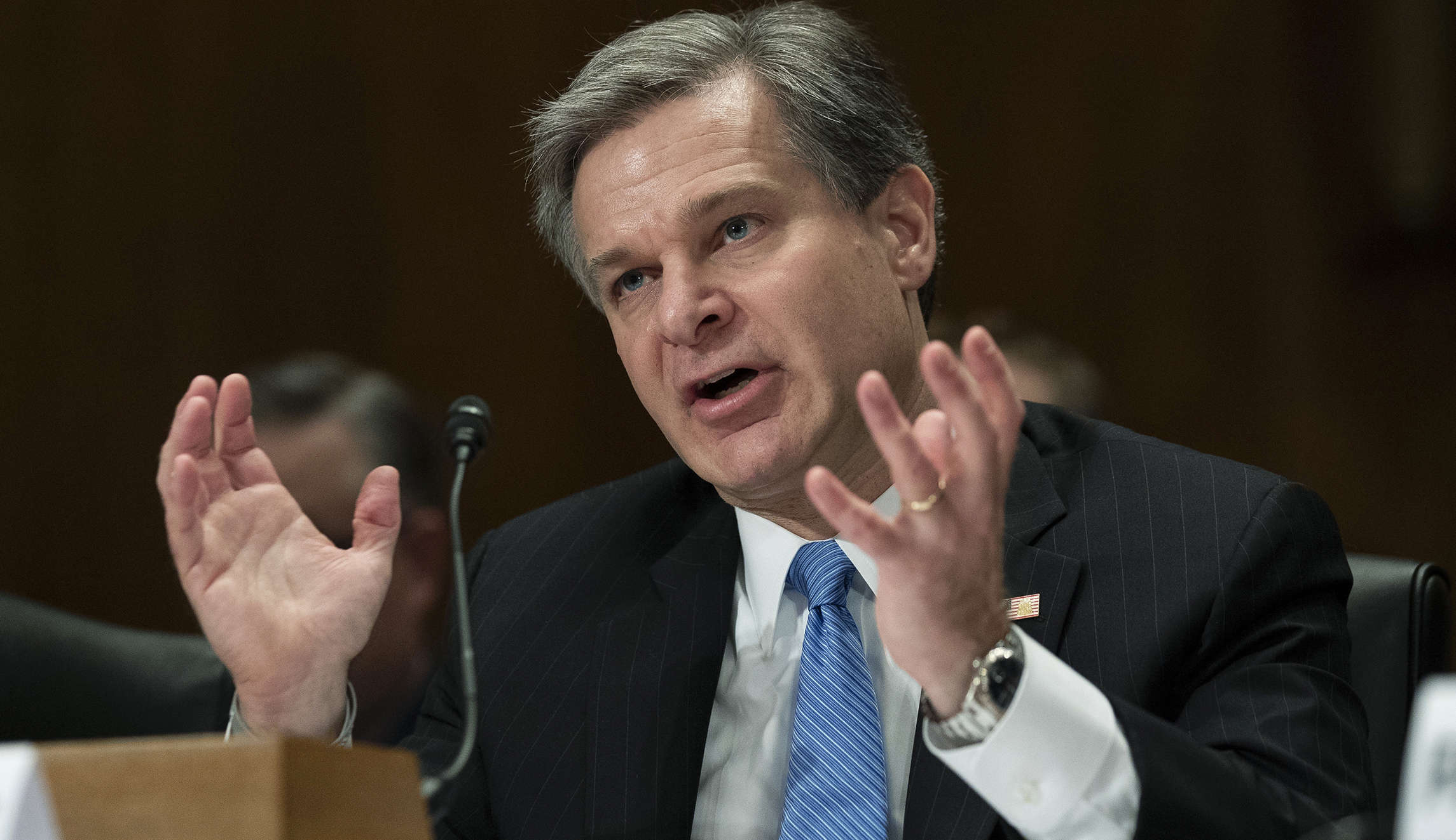 FBI director pegs China as the most ‘severe’ counterintelligence threat
