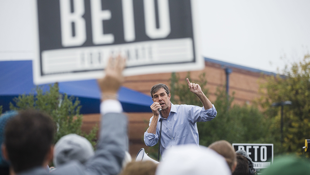 Beto O’Rourke already surfing the blue wave: ‘If this continues, we win’