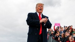 Trump rips Manchin for late ‘yes’ on Kavanaugh