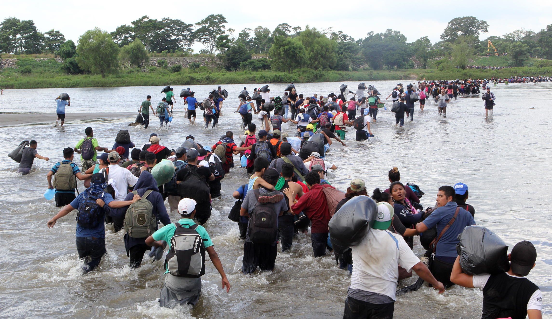 Mexico: Nearly 3,000 migrants have abandoned caravan, won’t go on to US