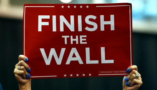 Trump’s popularity remains high among Republican voters, despite pessimism over wall funding