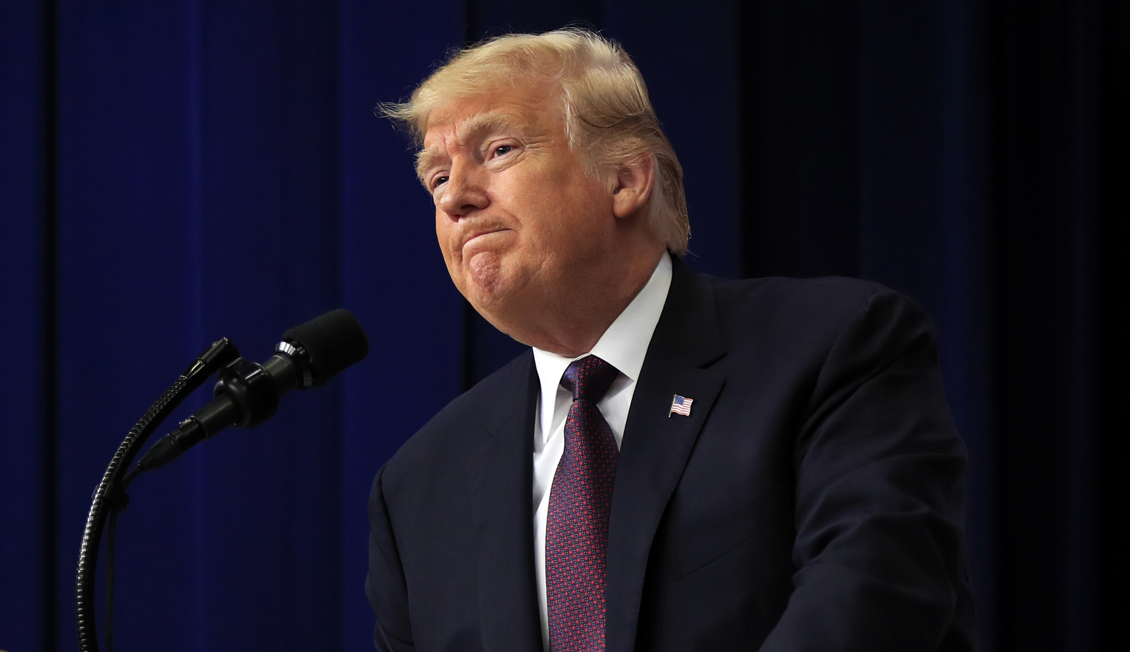 Trump says he should’ve spent Veterans Day at Arlington National Cemetery