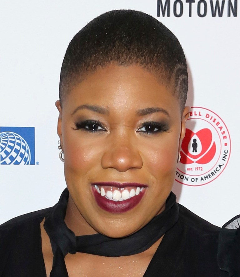 Symone D. Sanders arrives at the 2018 EBONY Power 100 Gala on Nov. 30, 2018, in Beverly Hills, Calif. 