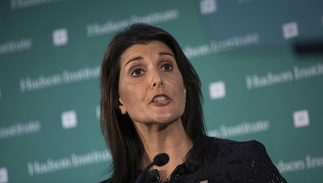 Has Nikki Haley ever heard of Publius?