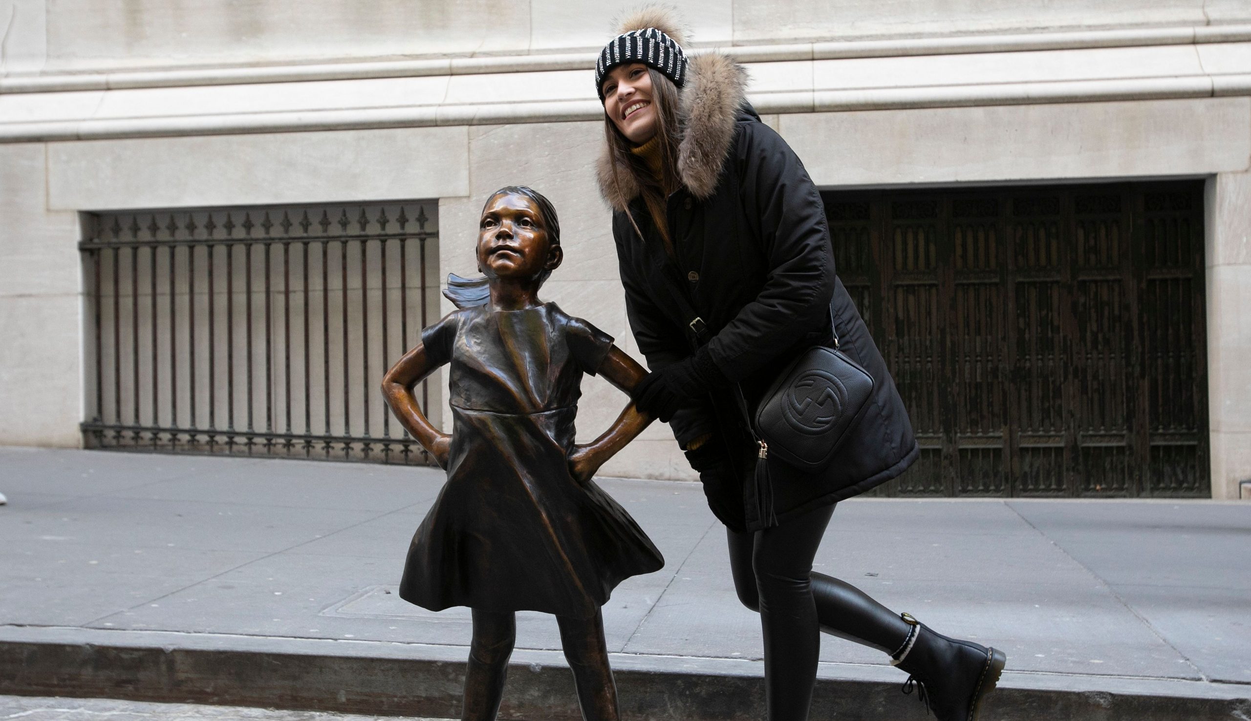 Fitting for a Wall Street statue, ‘Fearless Girl’ was always about money, not feminism