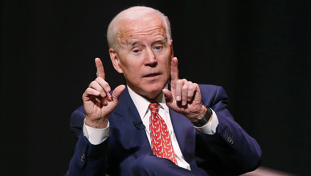 Joe Biden builds his wall