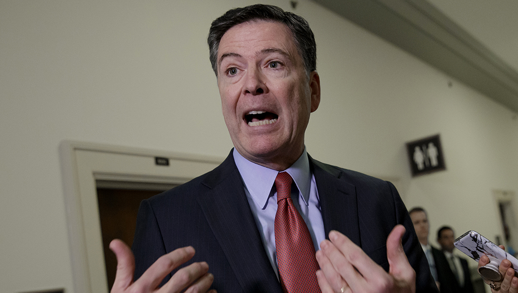 James Comey is just telling the media what they want to hear