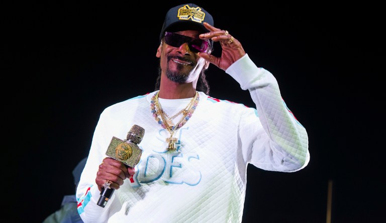 Snoop Dogg performs onstage at State Farm Arena on Saturday, Jan. 5, 2019, in Atlanta.