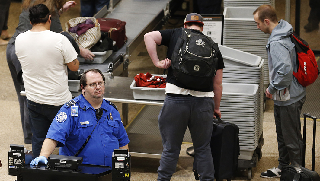 TSA employees calling out because of shutdown financial troubles