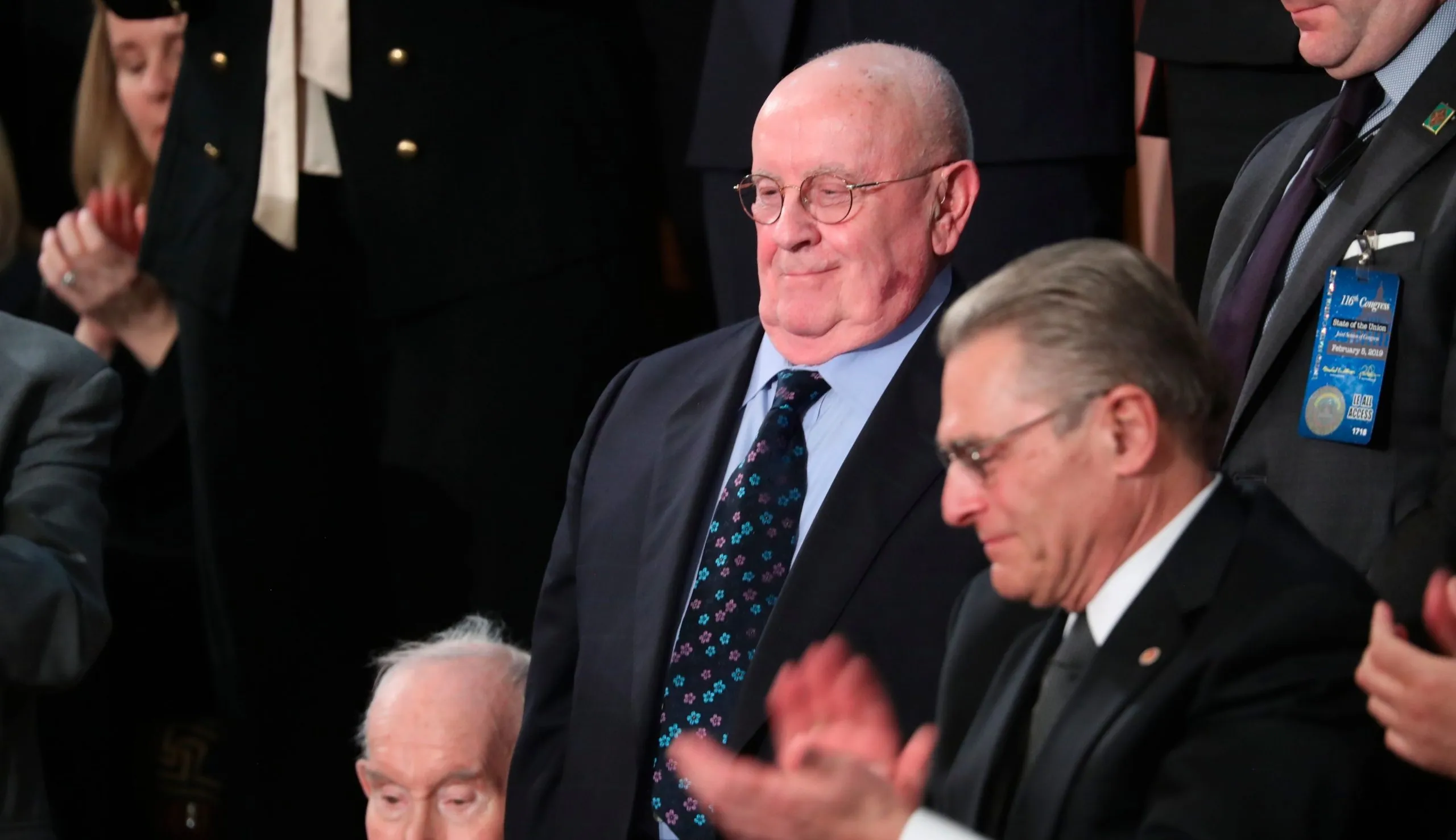 At State of the Union, America’s glory showcased by Holocaust survivors