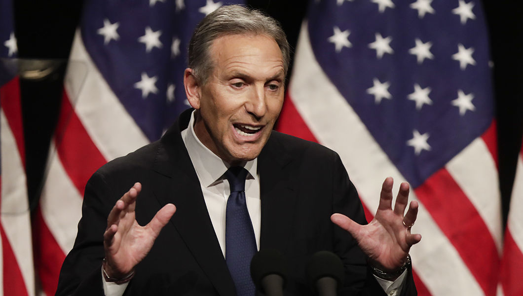 Howard Schultz digs in, says ‘radical left’ Democrat can’t beat Trump