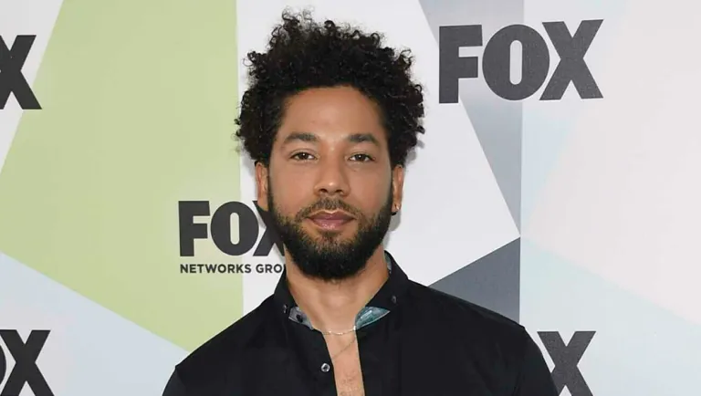 Jussie Smollett, a cast member in the TV series "Empire," attends the Fox Networks Group 2018.