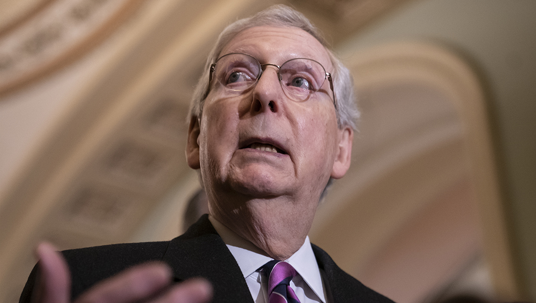McConnell praises Trump for ditching North Korea talks