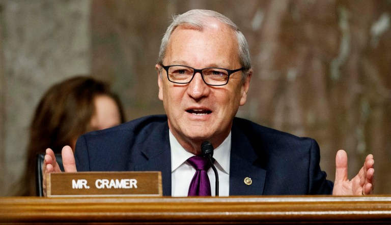 Senate Republicans led by Sen. Kevin Cramer of North Dakota wrote a letter sent to President Joe Biden warning the EUâs carbon tariff plan is âunfair to the U.S.â 