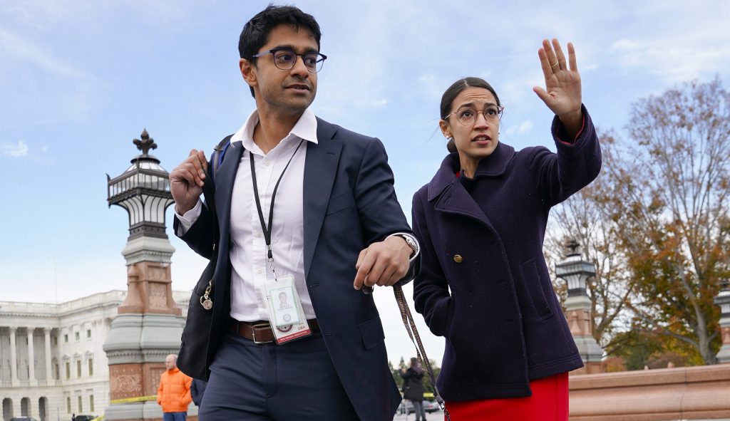 AOC’s chief of staff deletes tweet calling centrist Democrats racist