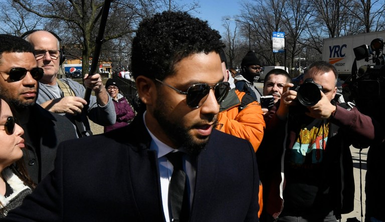 Judge rules to unseal court records in Jussie Smollett case Actor Jussie Smollett leaves the Leighton Criminal Courthouse in Chicago on Tuesday, March 26, 2019, after prosecutors dropped all charges against him. Smollett had been indicted on 16 felony counts related to making a false report that he was attacked by two men who shouted racial and homophobic slurs.