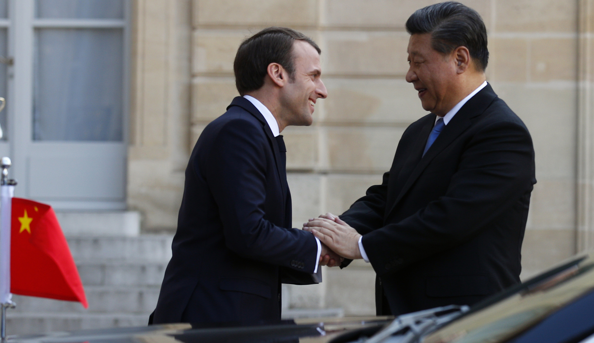 China tries to bribe France to break with America