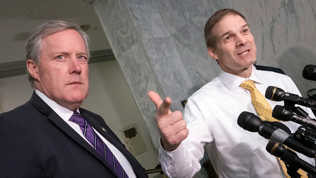 Jordan, Meadows urge House Intelligence to give them access to Michael Cohen transcripts