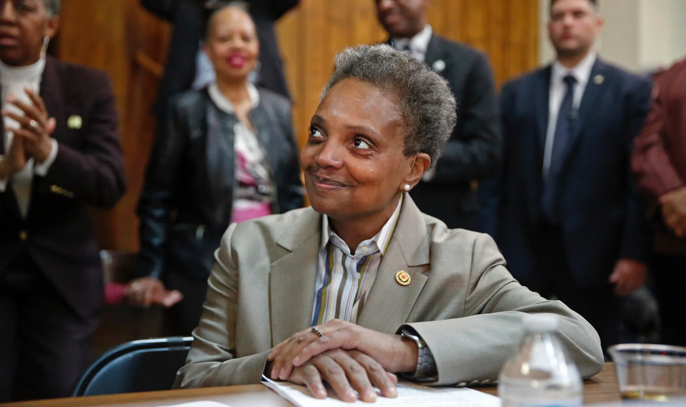 ‘I have a right to make sure that my home is secure’: Chicago bans protesters from mayor’s block