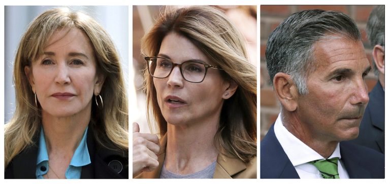 Felicity Huffman, Lori Loughlin, and Mossimo Giannulli.