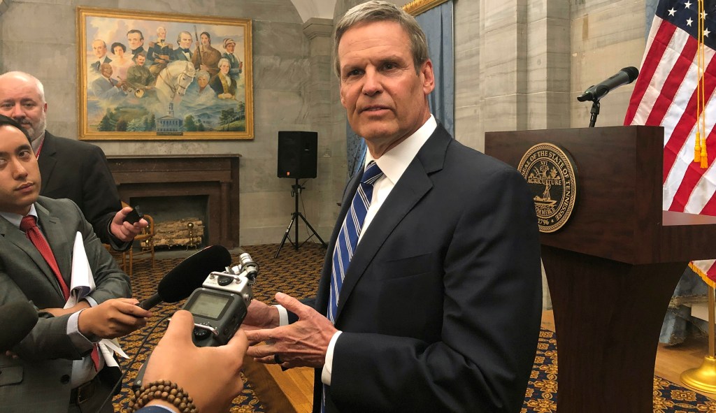 Bill Lee in quarantine after security detail tests positive for COVID-19