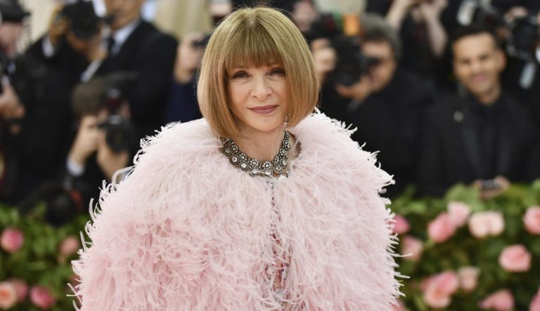 Anna Wintour attends The Metropolitan Museum of Art's Costume Institute benefit gala celebrating the opening of the "Camp: Notes on Fashion" exhibition on Monday, May 6, 2019, in New York. 