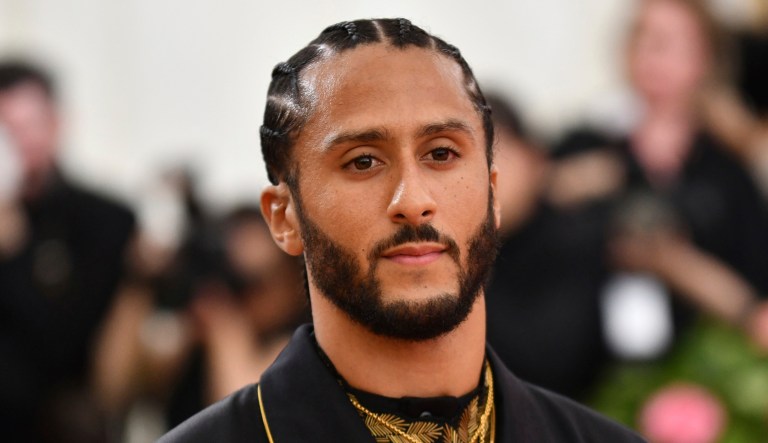 Colin Kaepernick attends an event in New York.