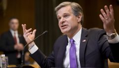 Trump says ‘jury is still out’ on FBI Director Christopher Wray