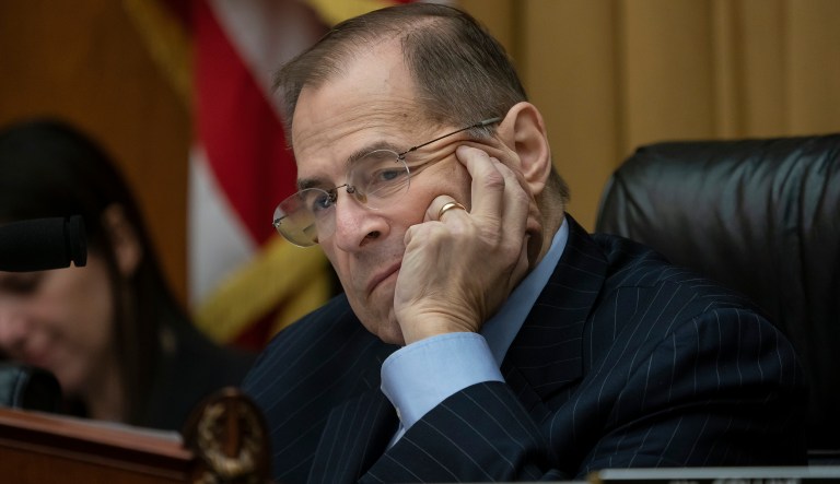 House Judiciary Committee Chairman Jerrold Nadler, D-N.Y., leads his panel on a hearing about executive privilege and congressional oversight, on Capitol Hill in Washington, Wednesday, May 15, 2019.