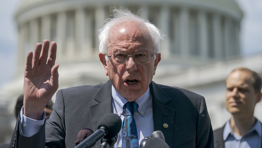 Sanders implies Democratic primary was rigged against him