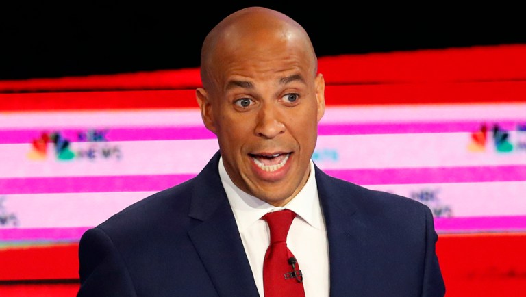 Democratic presidential candidate Sen. Cory Booker, D-N.J.