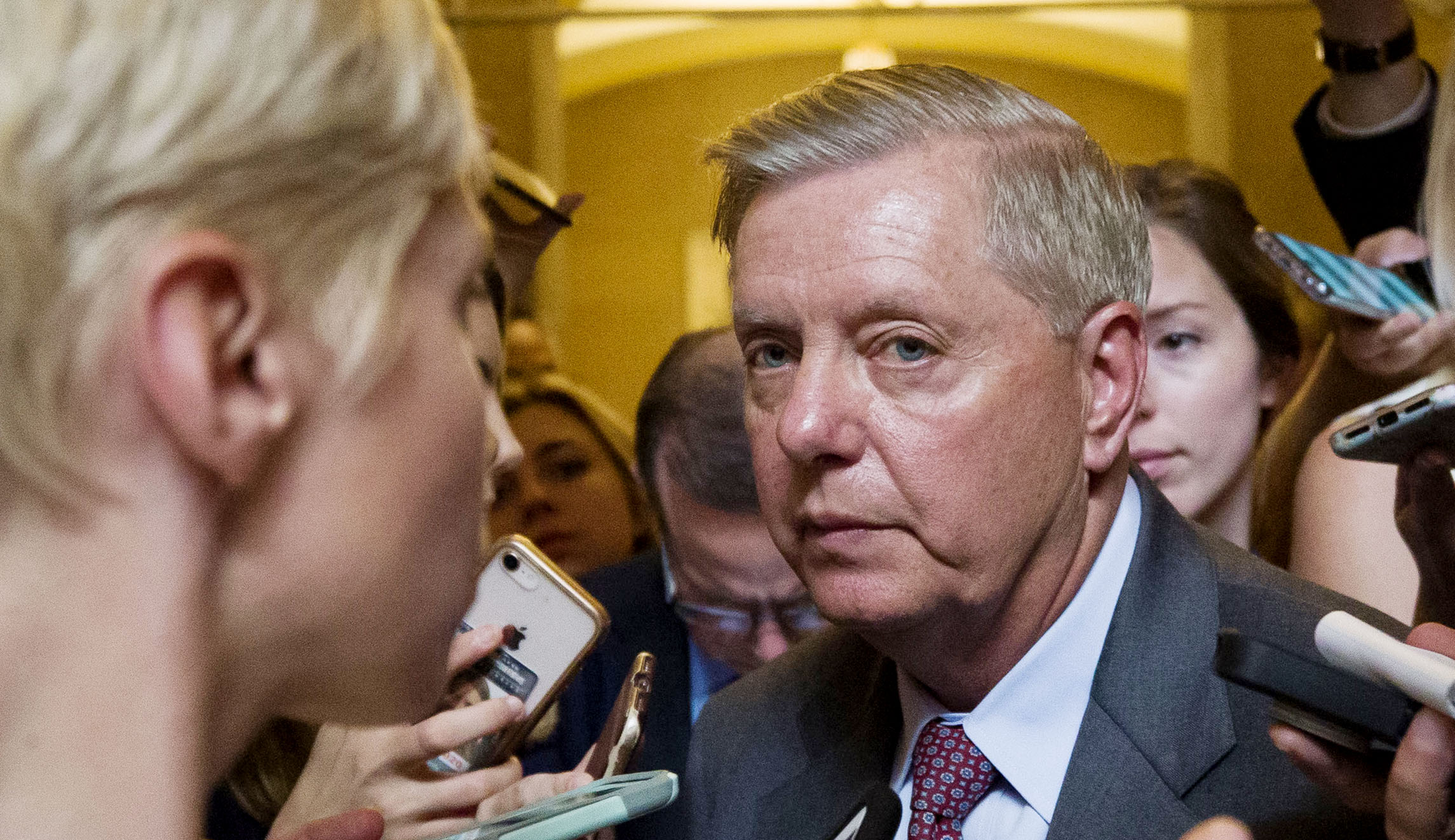Defiant Lindsey Graham rams Trump-backed asylum bill through committee before August recess