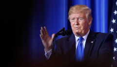 Trump stumps with take on school busing